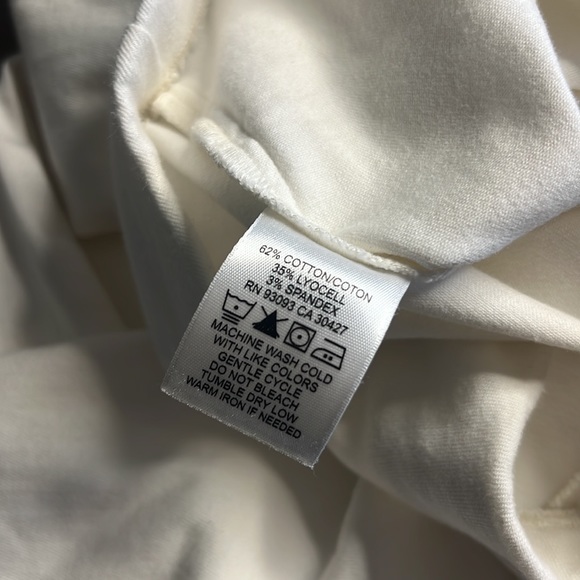 NIC + ZOE White Pull-On Ankle Pant S - Picture 3 of 9